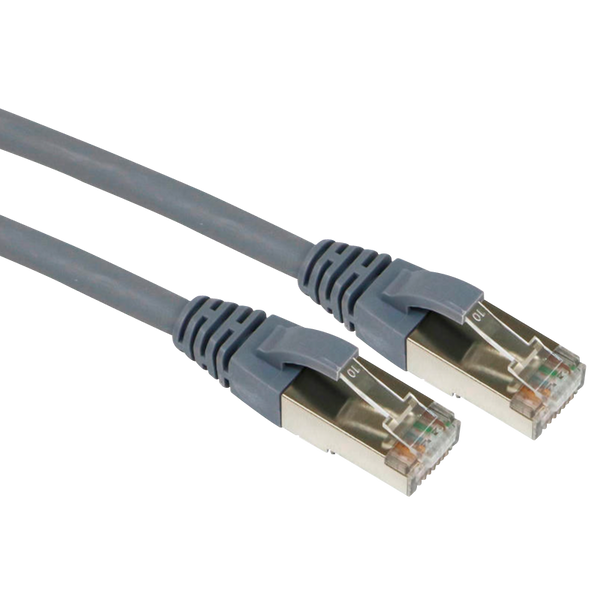 EXCEL® Category 6 Patch Lead F/UTP Shielded LS0H Blade Booted 5m - Grey [100-437]