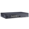 Manageable PoE+ GEOVISION™ GV-POE0801 8-Port PoE+ (+1TP, +1SPF) Switch - 130W [84-POE0801-001D]