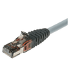 S/FTP Flexible Cat 6A  Patch Cord - 1 m - Gray [AC6PCG010-888HB]
