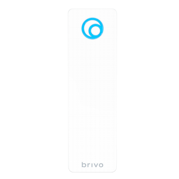 BRIVO® Dual-Technology 13.56 MHz + BLE Standalone Reader (White) - Mullion [B-ACS100-E-BSM-W]