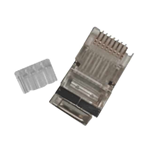 Cat6 FTP Male RJ45 Connector with Guide [CCTELRJ456FG]