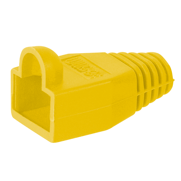 Yellow PVC Protector for RJ45 Connectors [CPCH-CNXRJ45-AM]