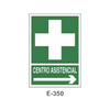 Emergency/Evacuation Signboard Type 2 (Plastic Sheet - Class B) [E-350-B]