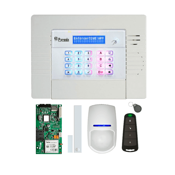 PYRONIX™ Enforcer™ Wireless Kit with GPRS Module - G2 [KIT-ENF32WE-APP/GPRS/ES]