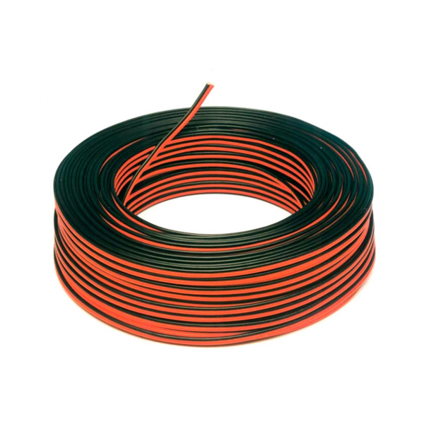 LAZSA® 2x1.5mm² LSZH Red-Black Stranded Cable [LAZ01000400]