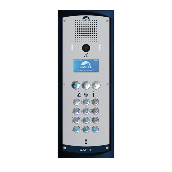 IP/SIP CASTEL™ CAP PAD IP VIDEO-CLAV-P Audio Video Intercommunication [N400T]