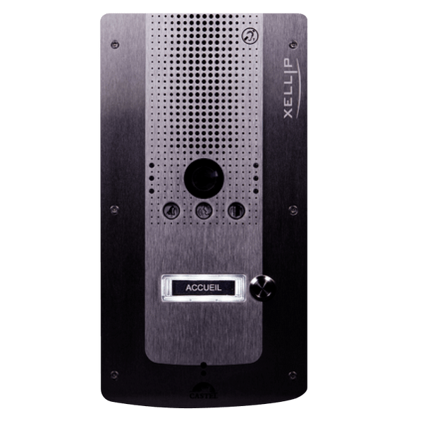 CASTEL™ XELLIP XE-VIDEO-1B IP/SIP Audio-Video Door Station  [N402V2A]