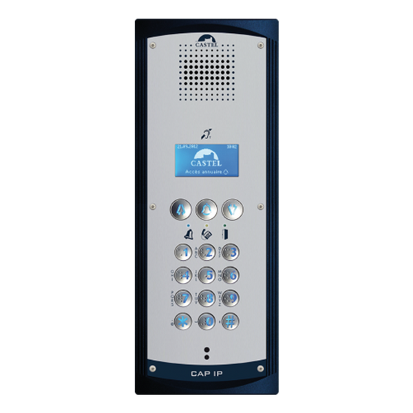 IP/SIP CASTEL™ CAP PAD IP AUDIO-CLAV-P Intercom [PAD IP AUDIO-CLAV-P]