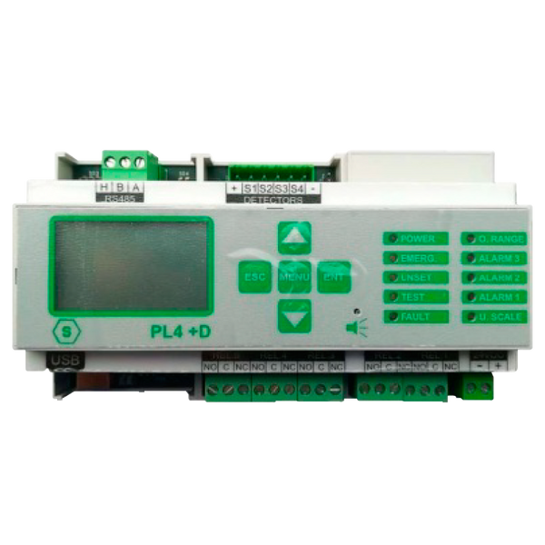 4-12 Zone MULTISCAN® Panel - DIN Rail [STPL4+D]